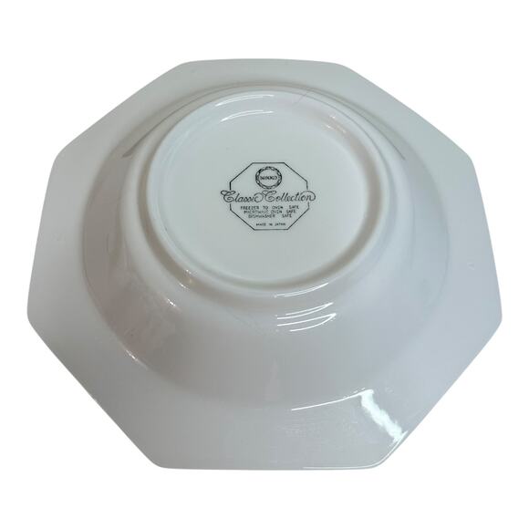 Vintage Nikko Classic Collection Japan Octagon Christmas Tree Small Plate Decor - Picture 5 of 8